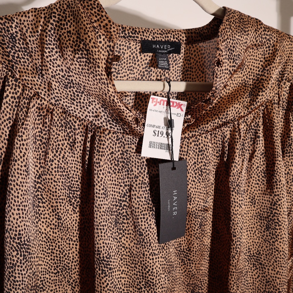 Leopard Blouse - Picture 2 of 7
